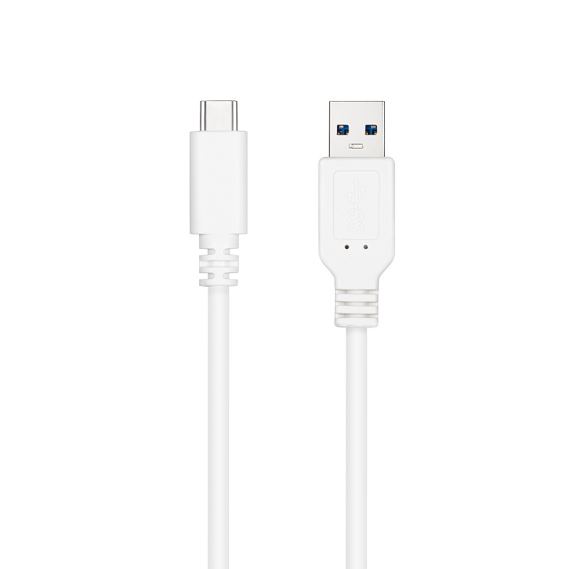 Cabo Nanocable USB 3.1 - USB-C 1m Branco 2